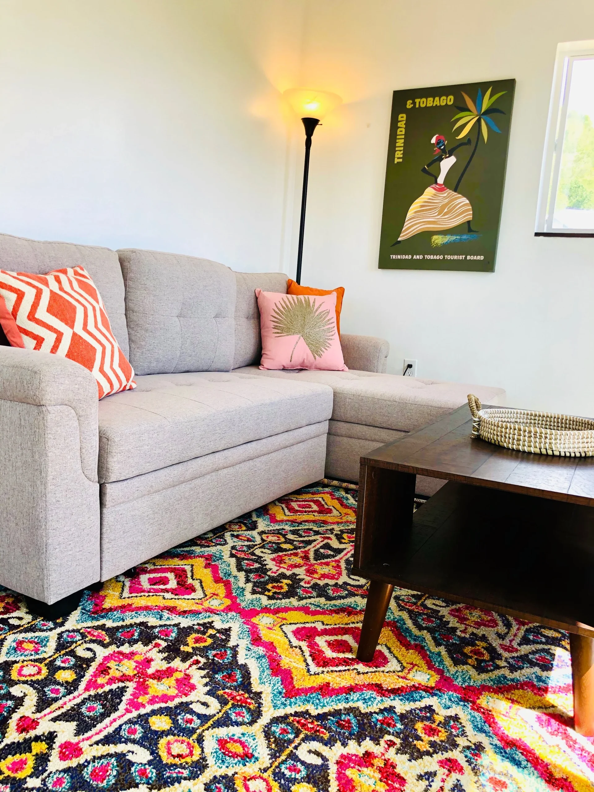 Caribbean Cottage living room
